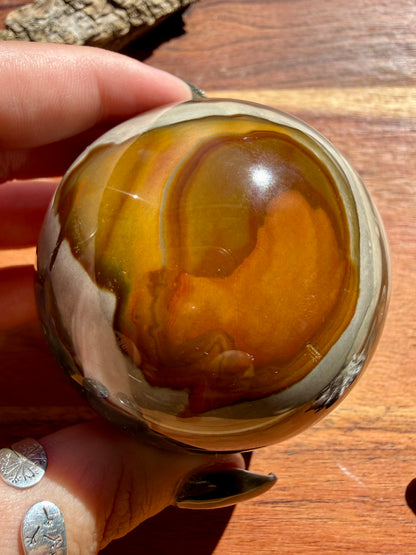 POLYCHROME JASPER SPHERE