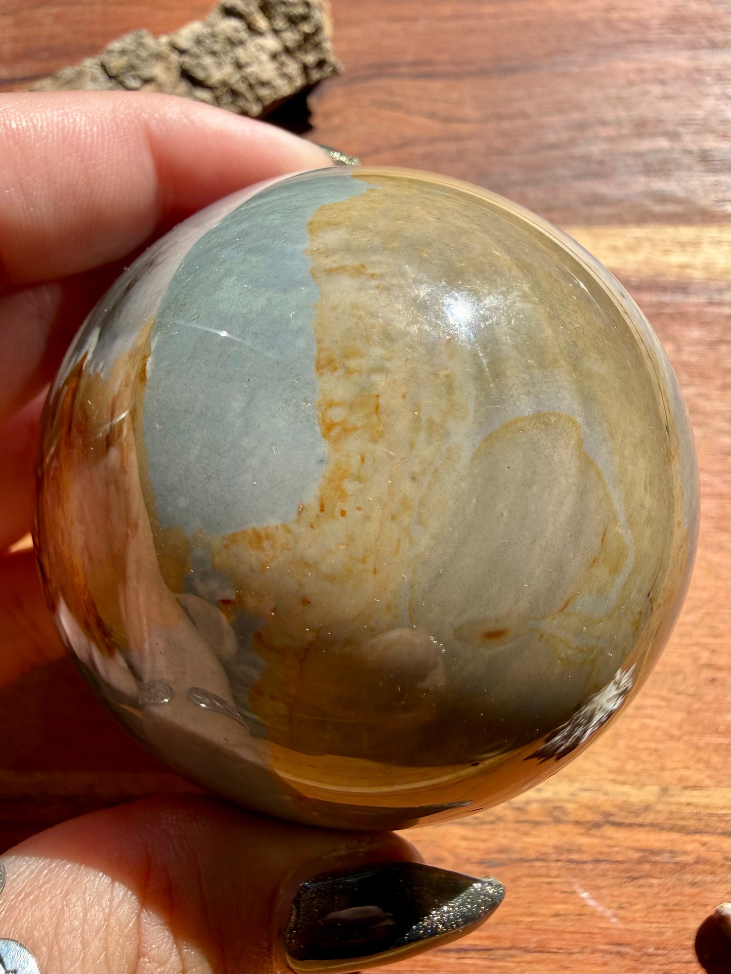 POLYCHROME JASPER SPHERE
