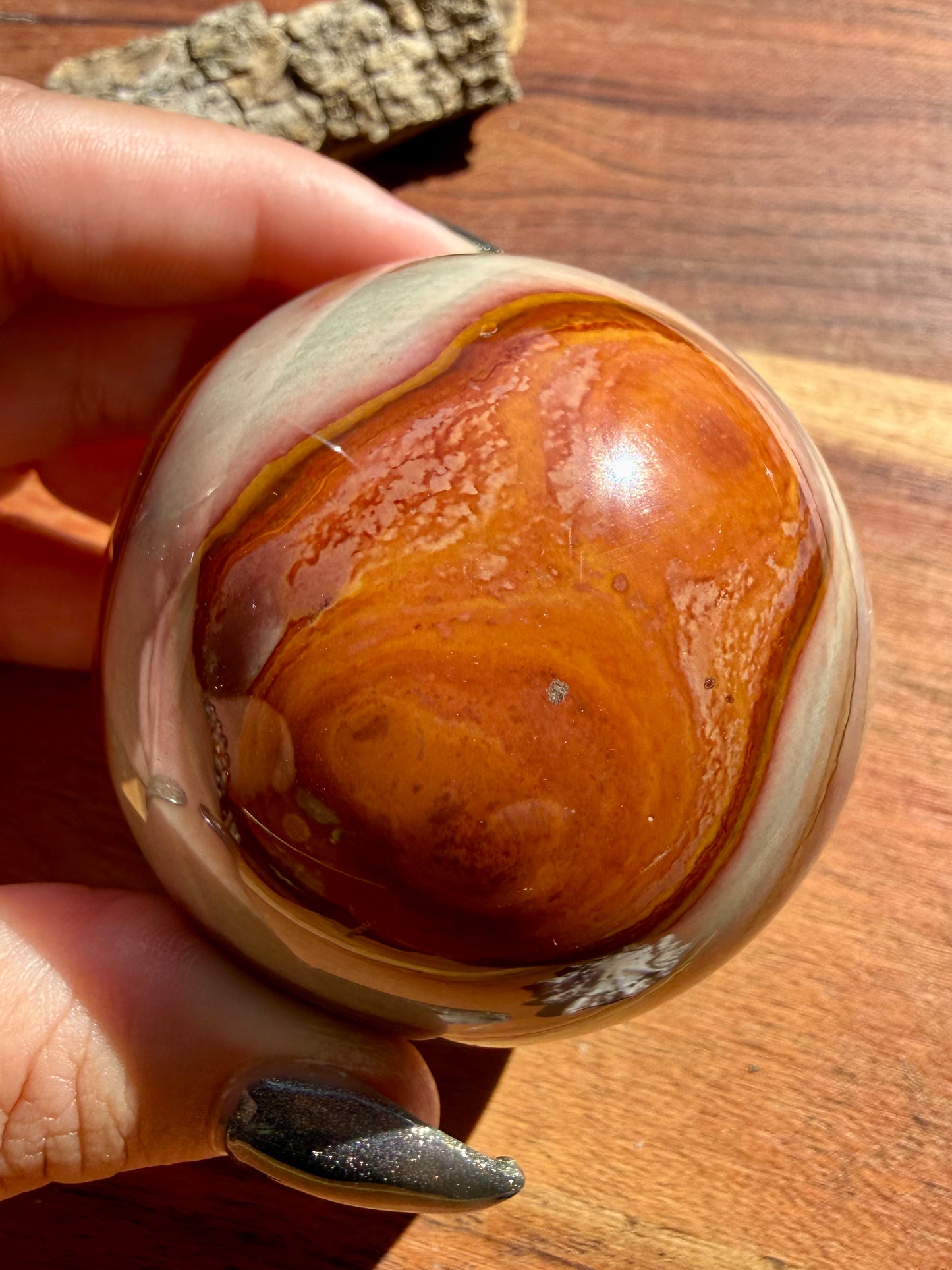 POLYCHROME JASPER SPHERE