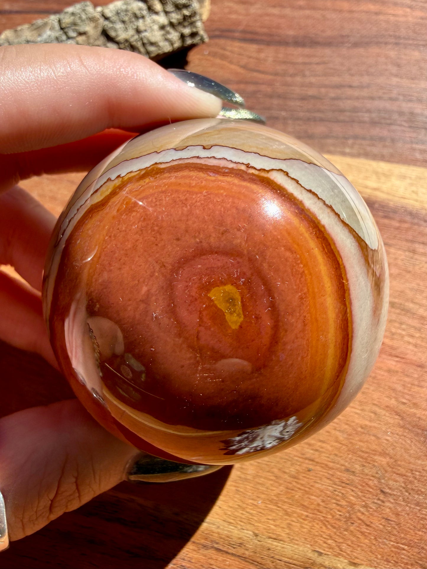 POLYCHROME JASPER SPHERE