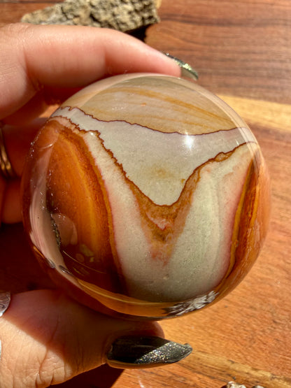 POLYCHROME JASPER SPHERE