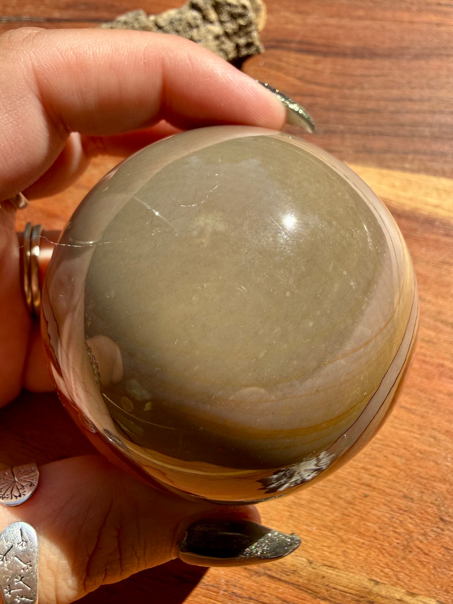 POLYCHROME JASPER SPHERE