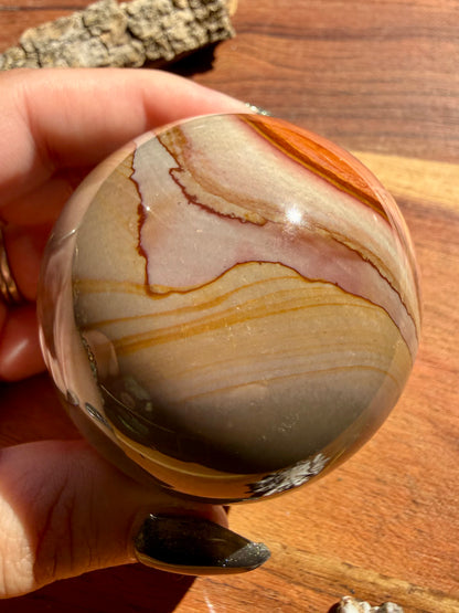 POLYCHROME JASPER SPHERE
