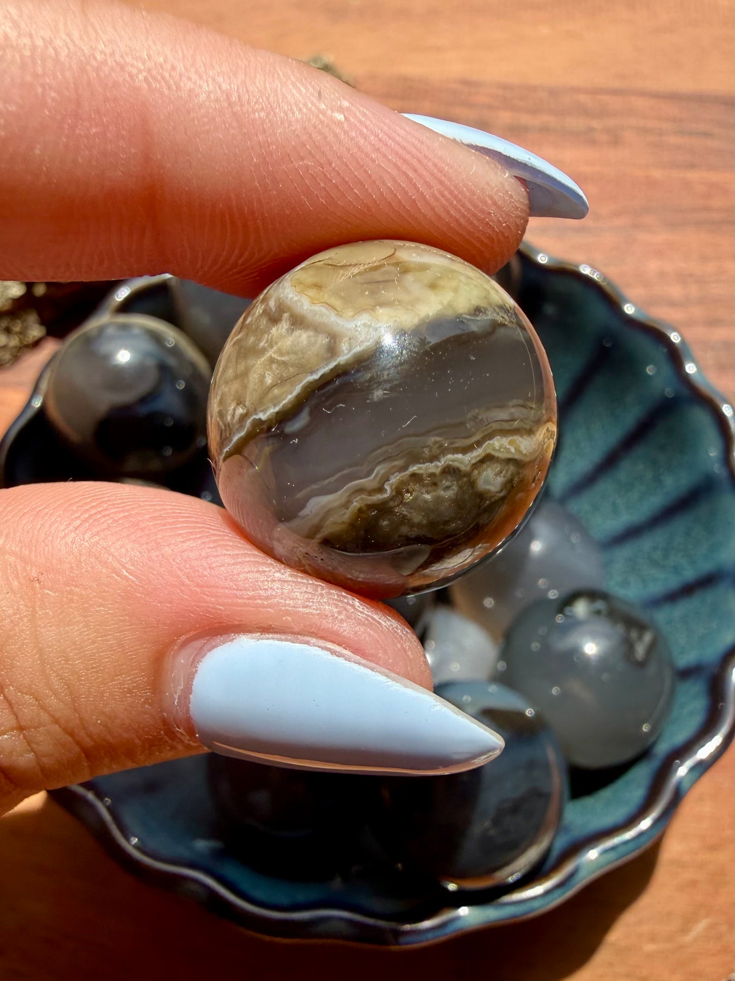 MINI VOLCANO AGATE SPHERE [QTY. 1]