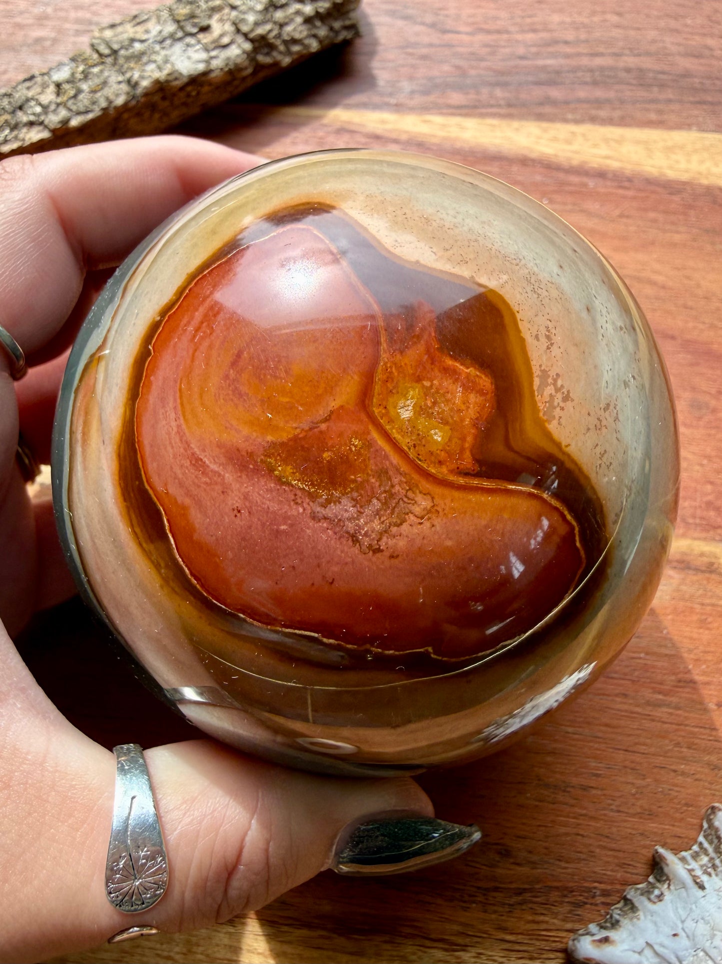 POLYCHROME JASPER SPHERE