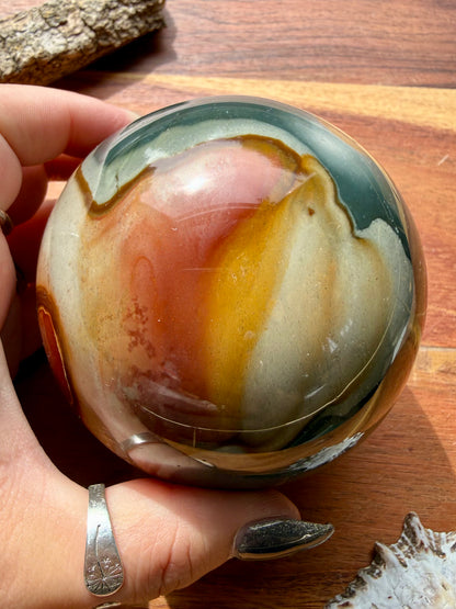 POLYCHROME JASPER SPHERE