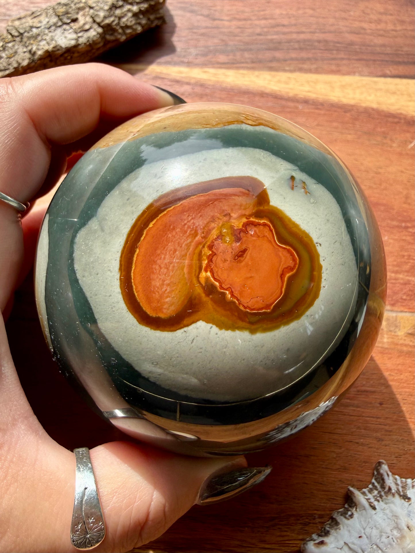 POLYCHROME JASPER SPHERE