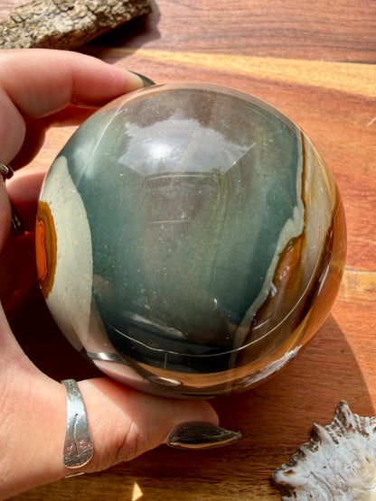 POLYCHROME JASPER SPHERE