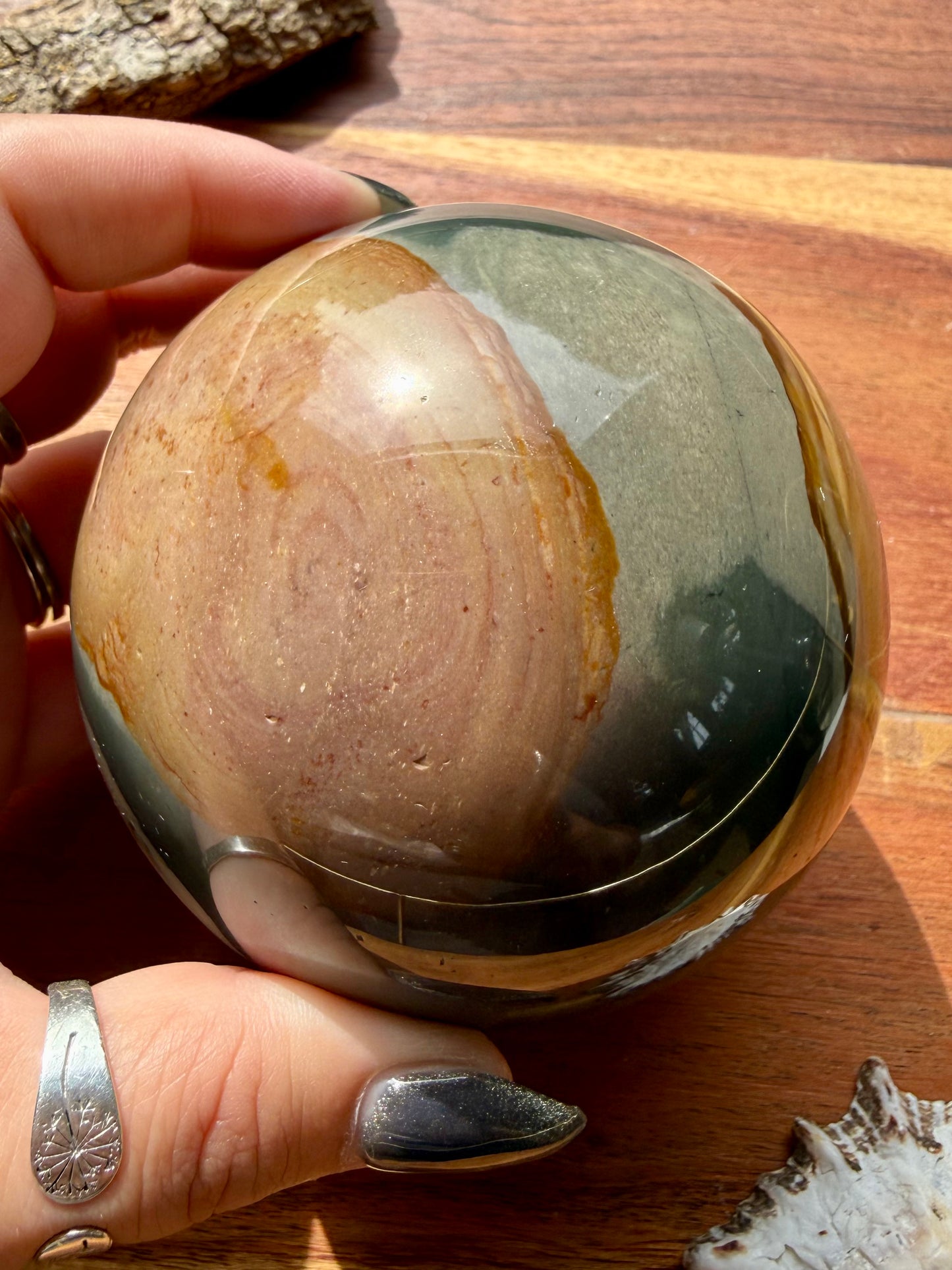 POLYCHROME JASPER SPHERE