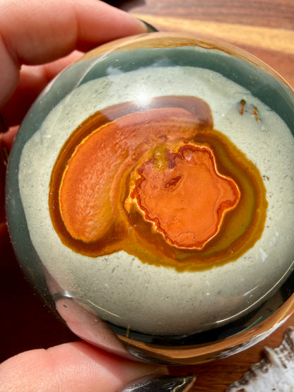 POLYCHROME JASPER SPHERE