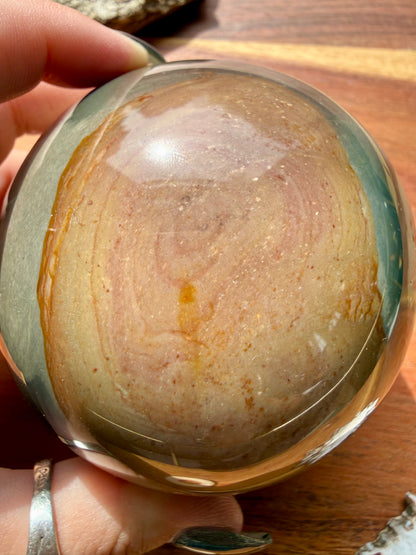 POLYCHROME JASPER SPHERE
