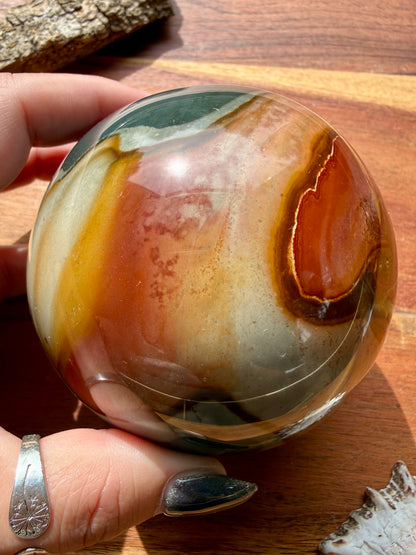 POLYCHROME JASPER SPHERE