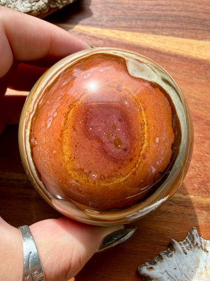 POLYCHROME JASPER SPHERE