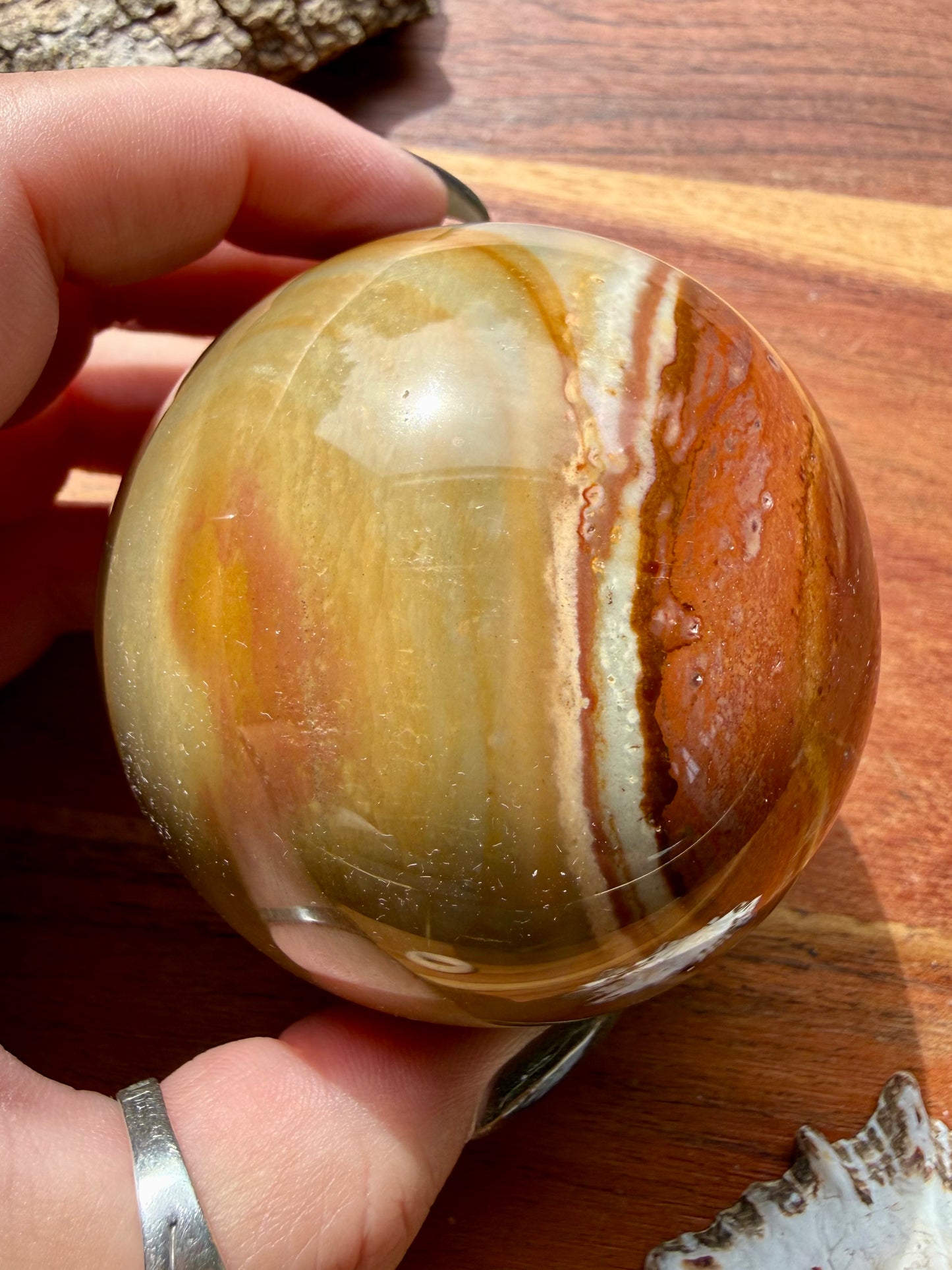 POLYCHROME JASPER SPHERE