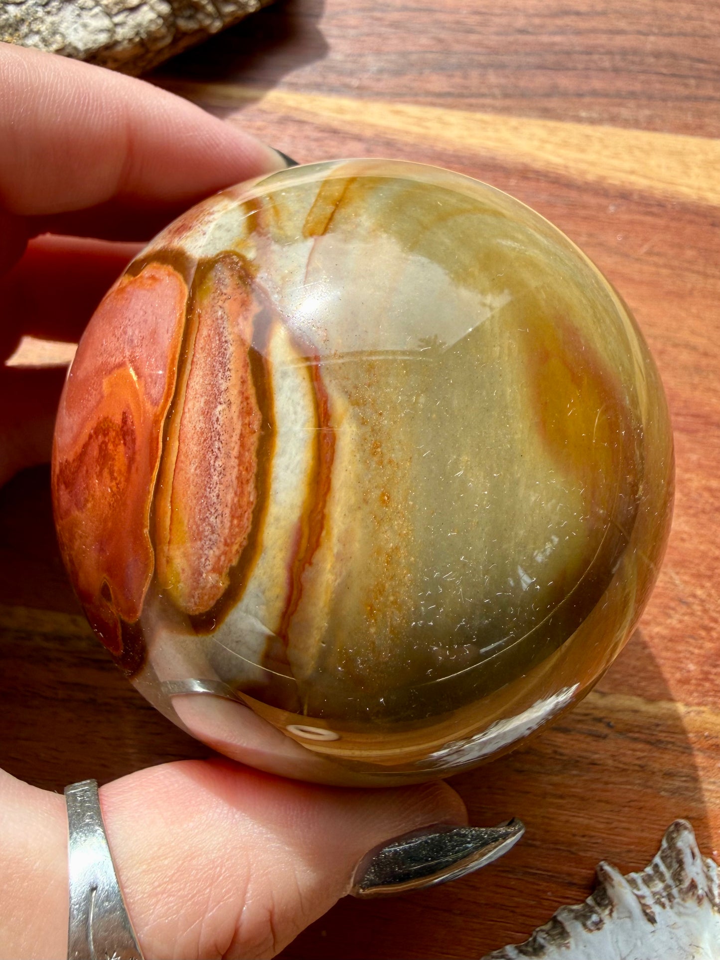POLYCHROME JASPER SPHERE