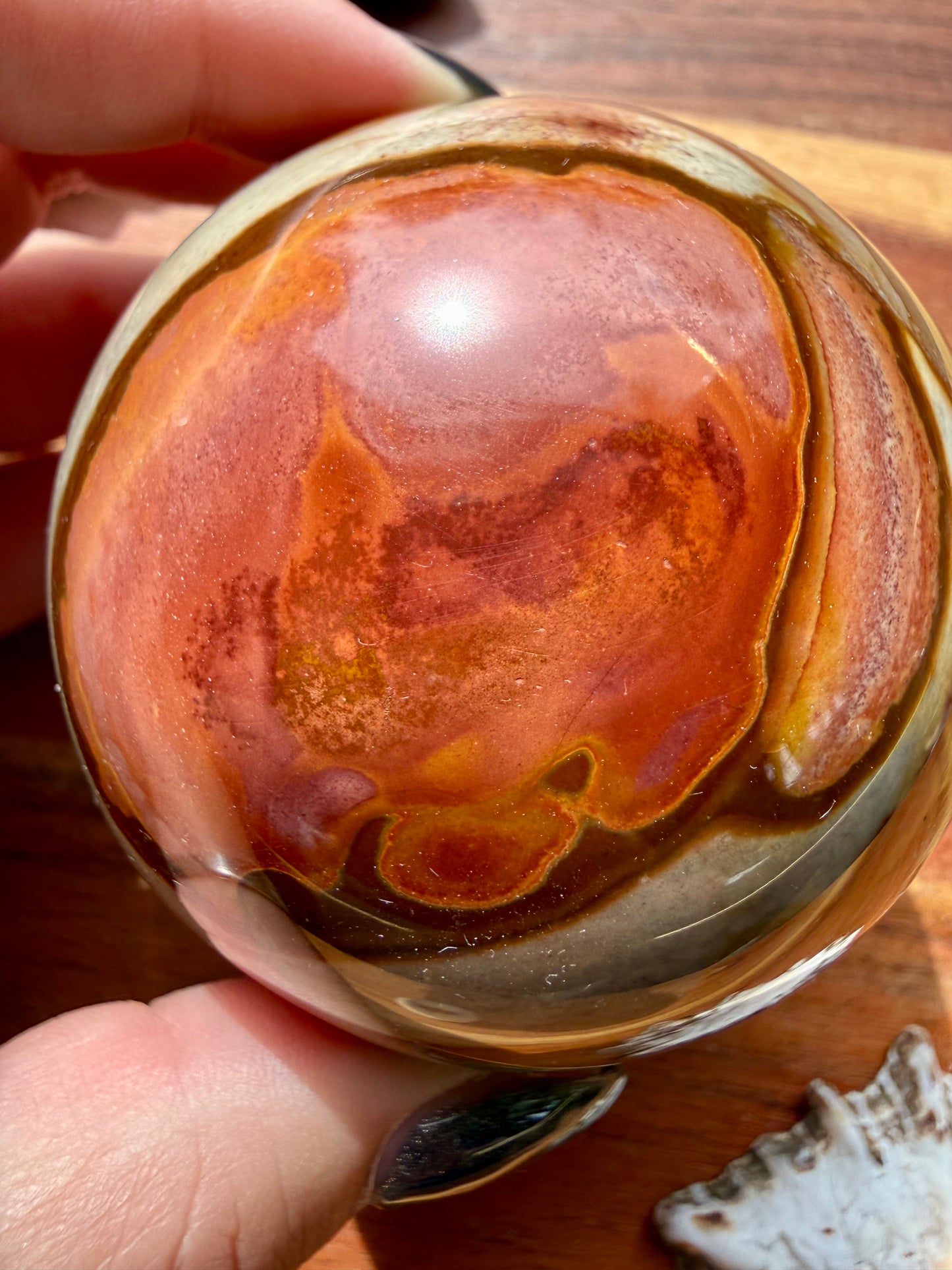 POLYCHROME JASPER SPHERE