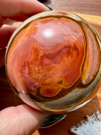 POLYCHROME JASPER SPHERE