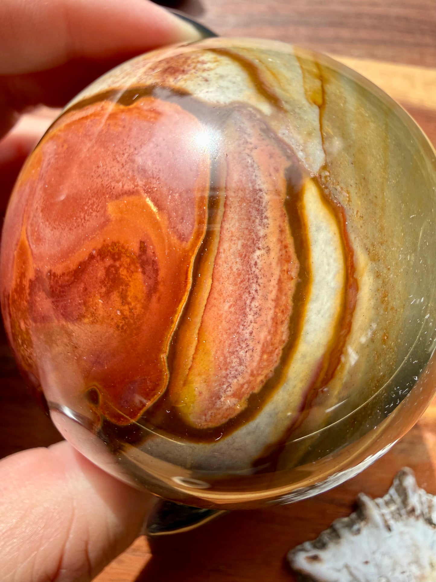 POLYCHROME JASPER SPHERE