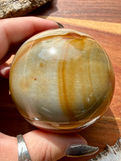 POLYCHROME JASPER SPHERE