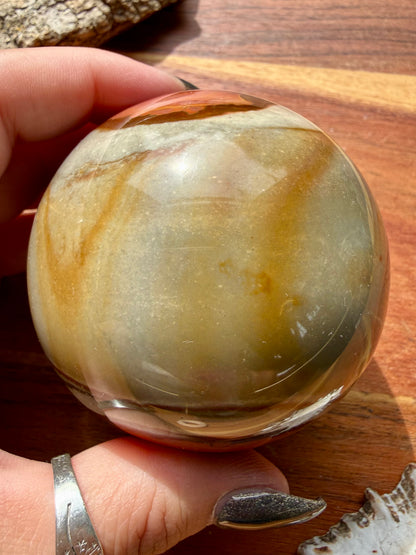 POLYCHROME JASPER SPHERE