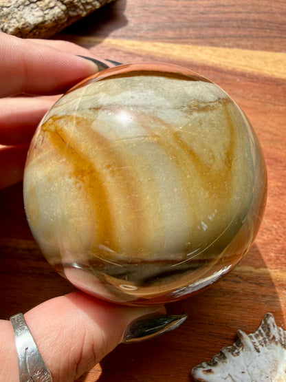 POLYCHROME JASPER SPHERE