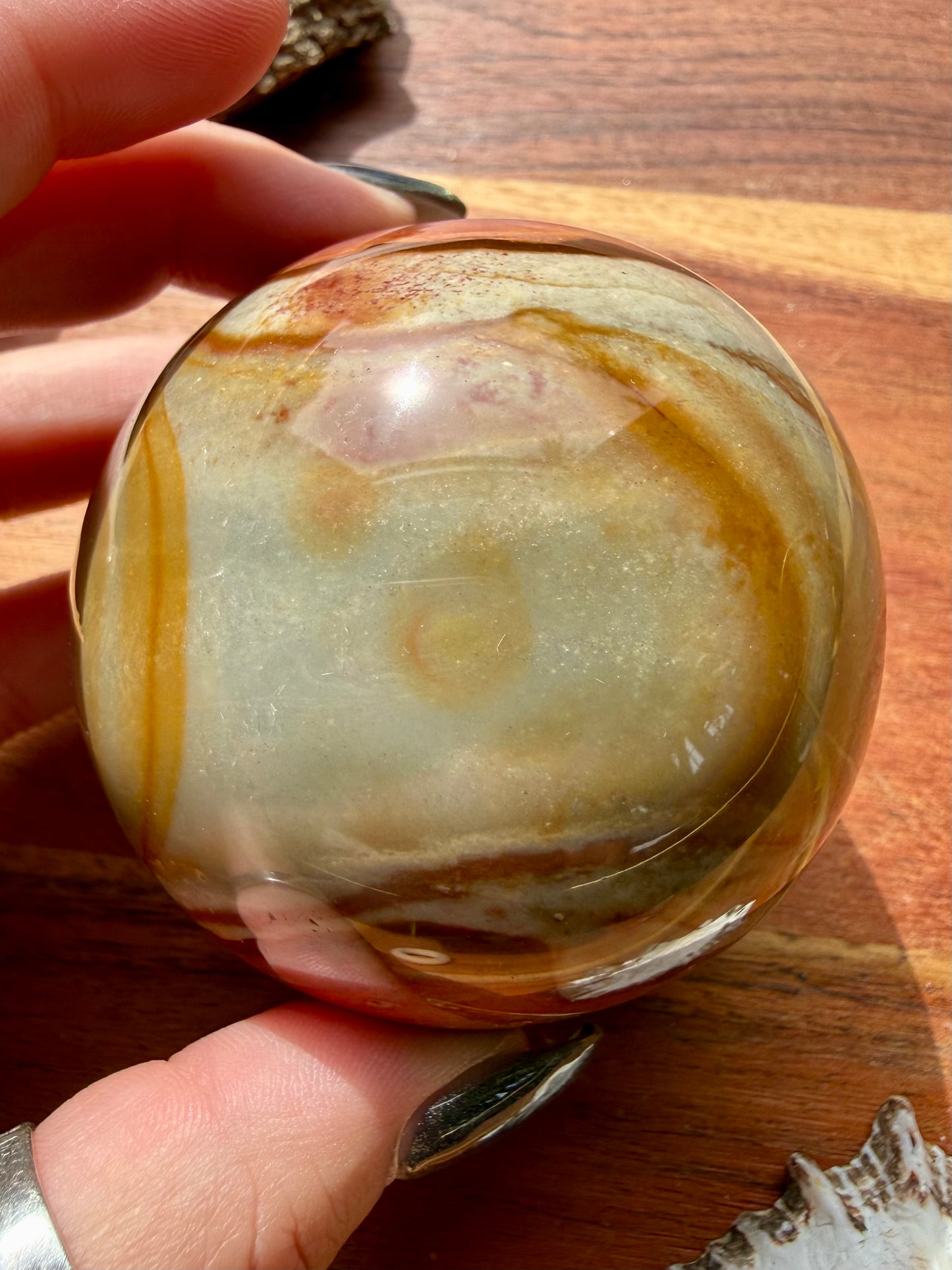 POLYCHROME JASPER SPHERE