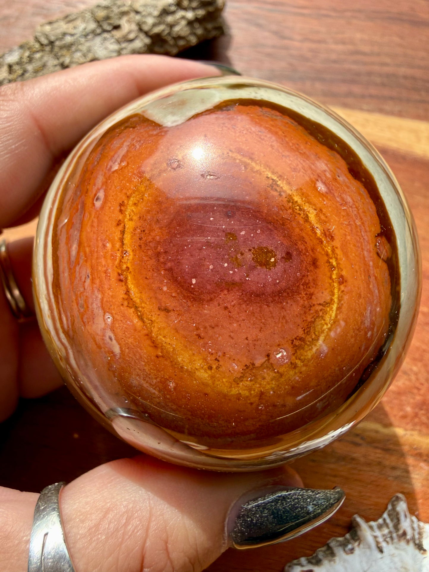 POLYCHROME JASPER SPHERE