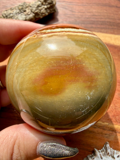POLYCHROME JASPER SPHERE