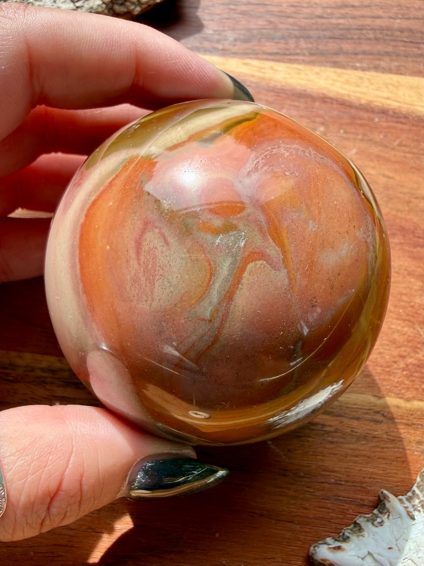 POLYCHROME JASPER SPHERE