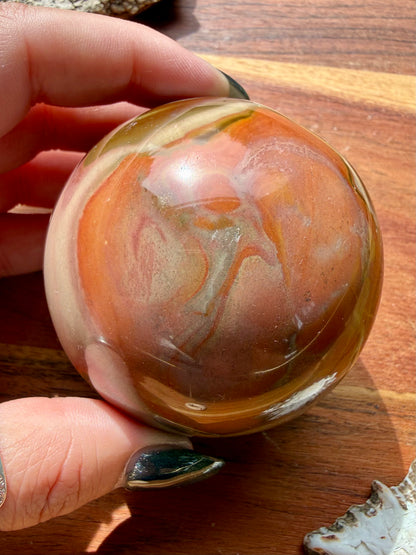 POLYCHROME JASPER SPHERE