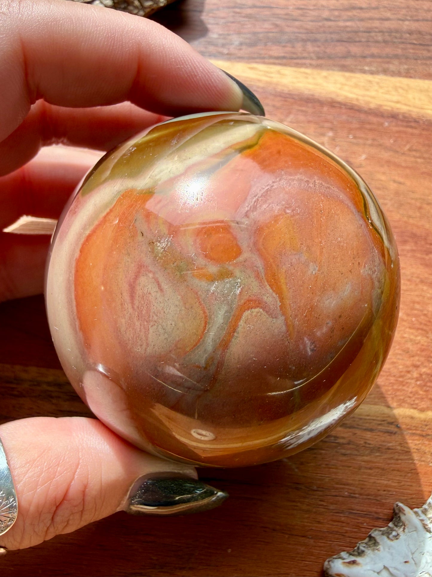 POLYCHROME JASPER SPHERE