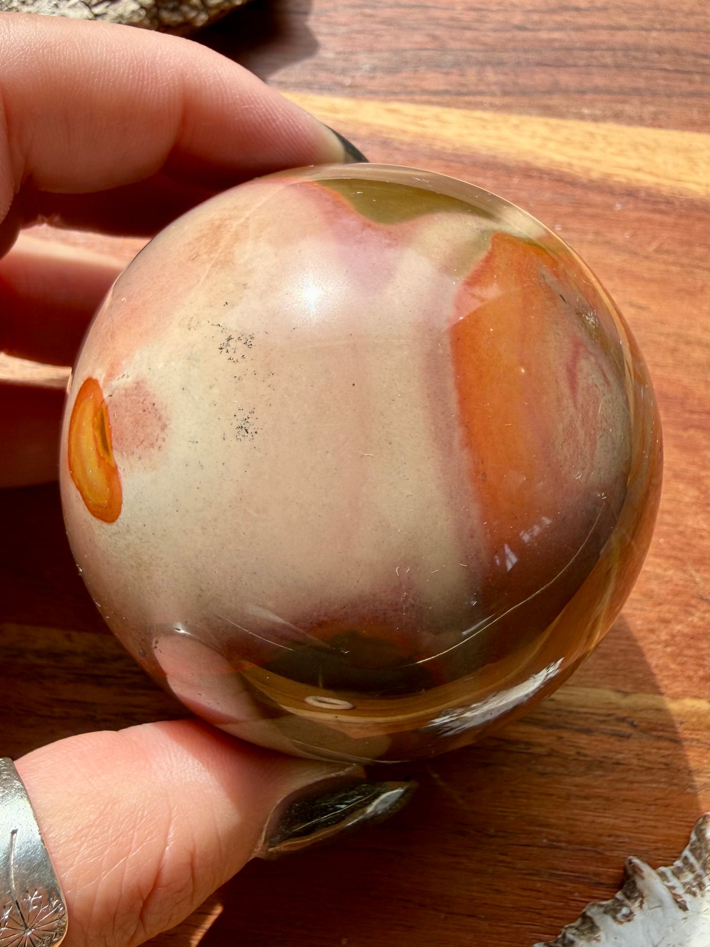 POLYCHROME JASPER SPHERE