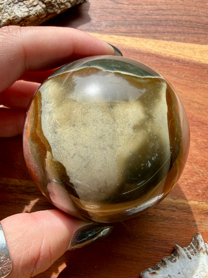 POLYCHROME JASPER SPHERE