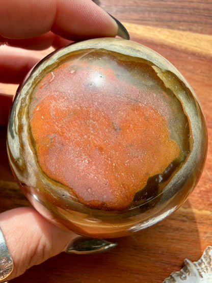 POLYCHROME JASPER SPHERE