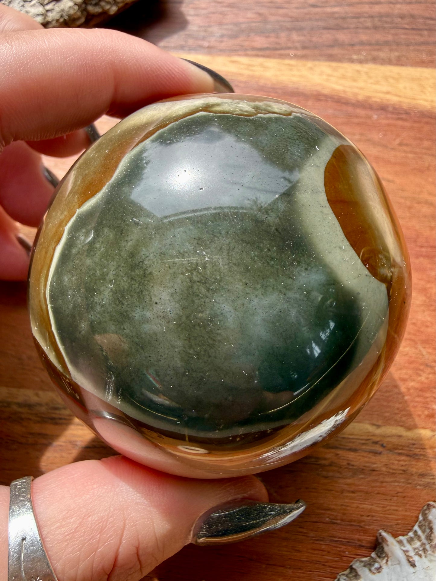 POLYCHROME JASPER SPHERE