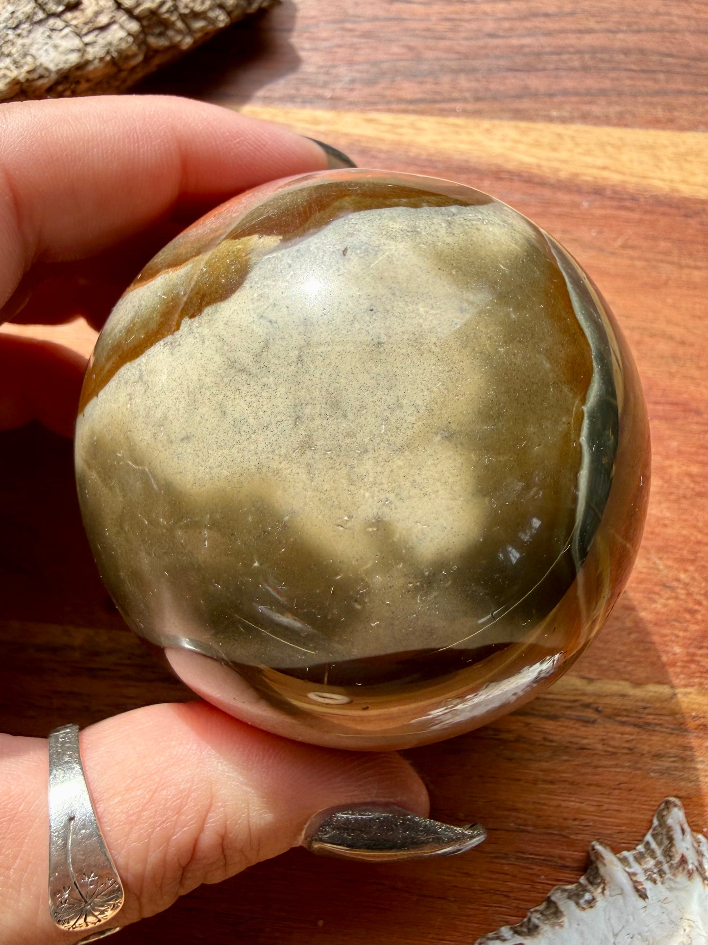 POLYCHROME JASPER SPHERE