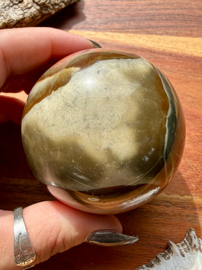 POLYCHROME JASPER SPHERE
