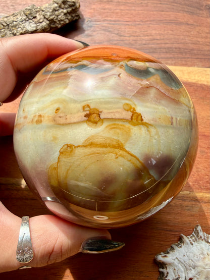 POLYCHROME JASPER SPHERE