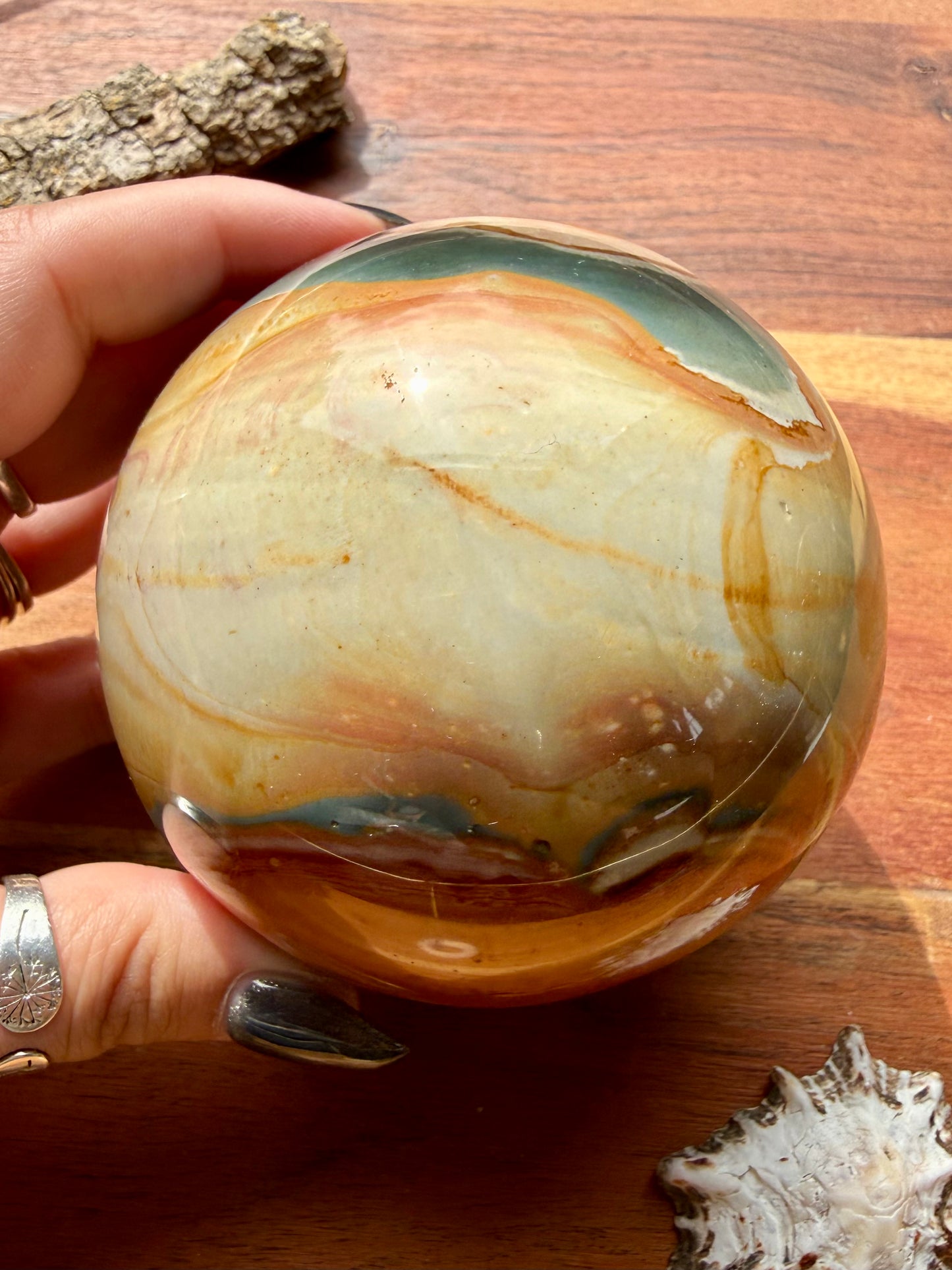 POLYCHROME JASPER SPHERE