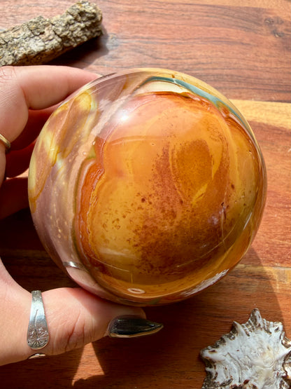 POLYCHROME JASPER SPHERE