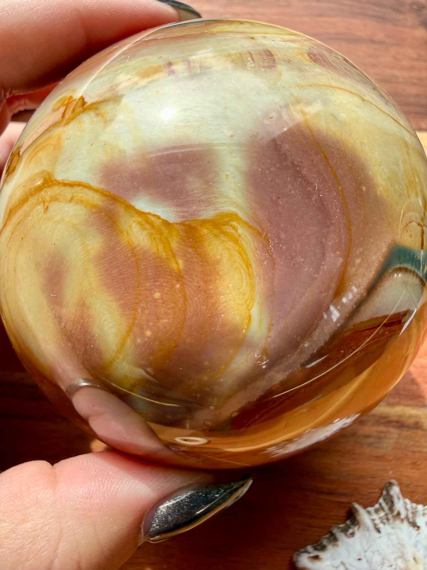 POLYCHROME JASPER SPHERE