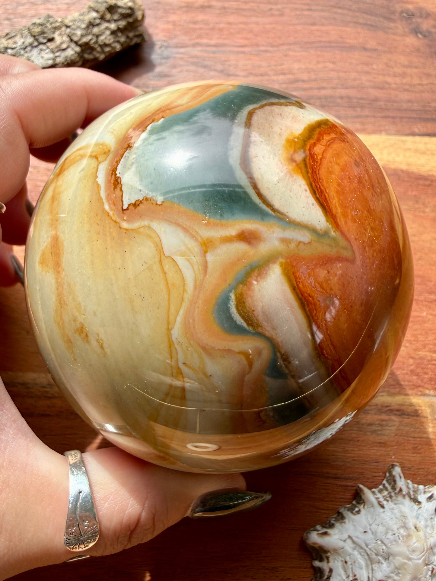 POLYCHROME JASPER SPHERE