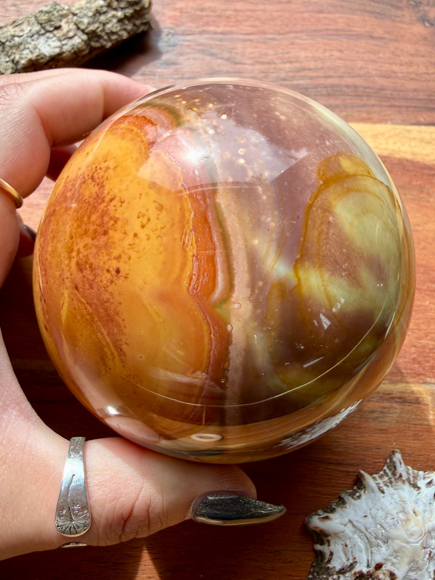 POLYCHROME JASPER SPHERE