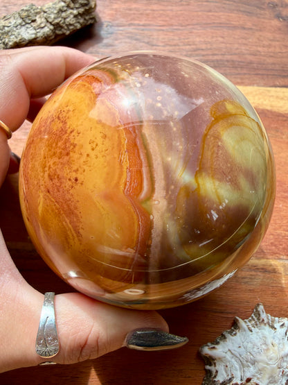 POLYCHROME JASPER SPHERE