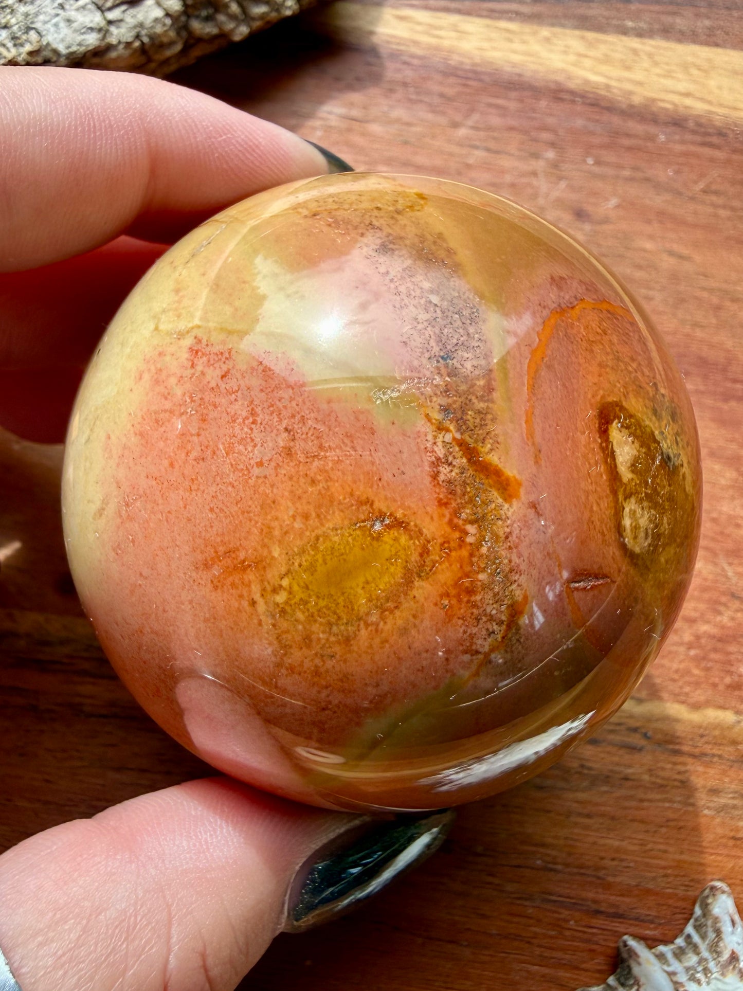 POLYCHROME JASPER SPHERE