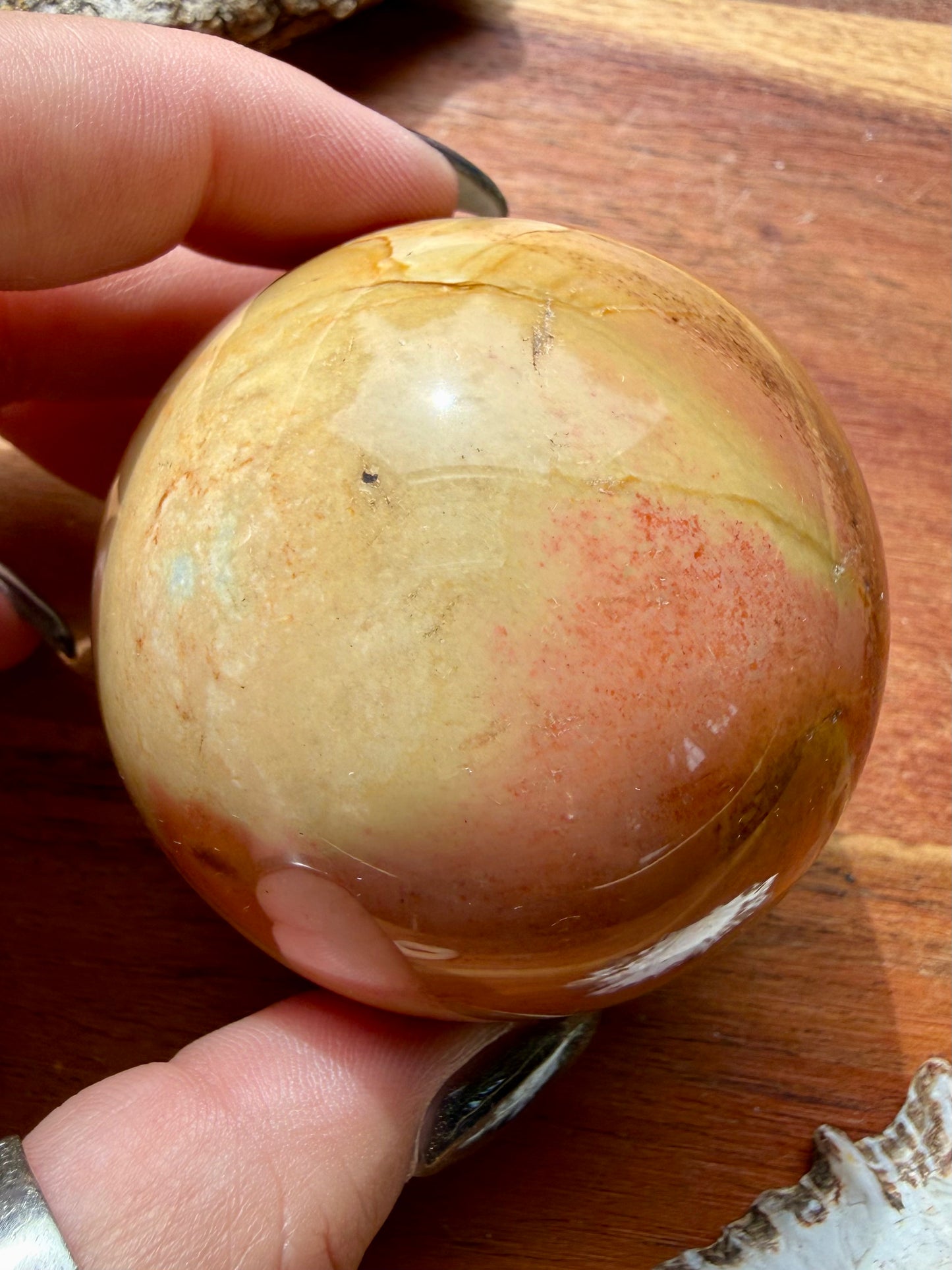 POLYCHROME JASPER SPHERE