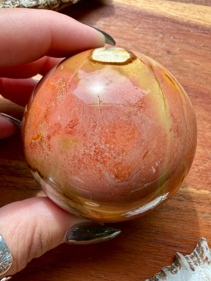 POLYCHROME JASPER SPHERE