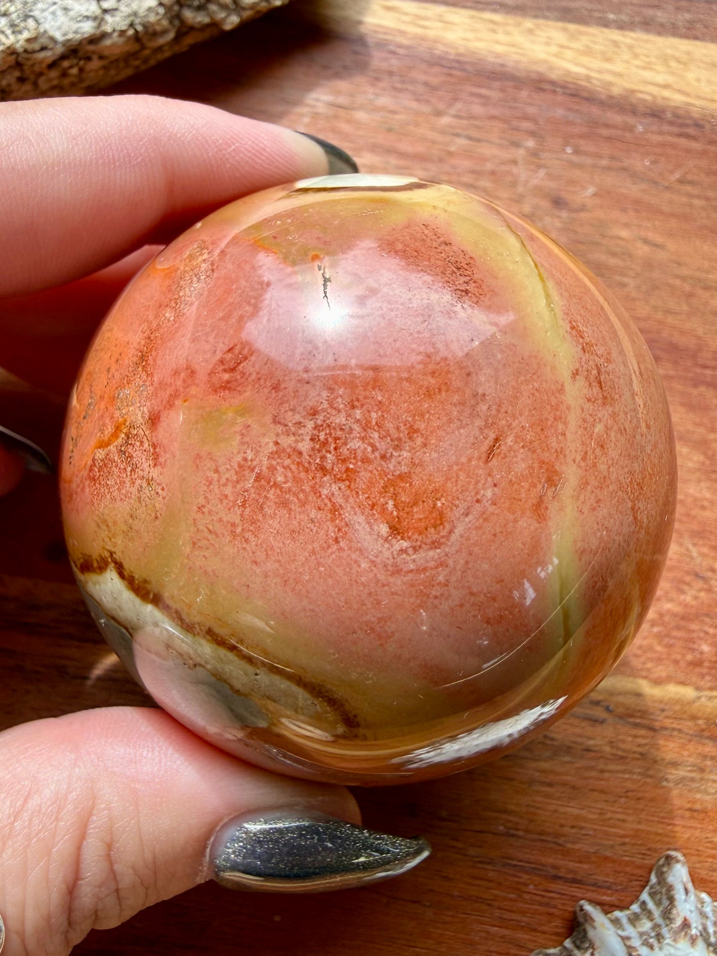 POLYCHROME JASPER SPHERE