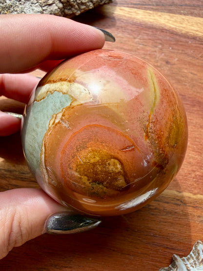 POLYCHROME JASPER SPHERE