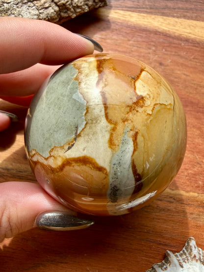 POLYCHROME JASPER SPHERE
